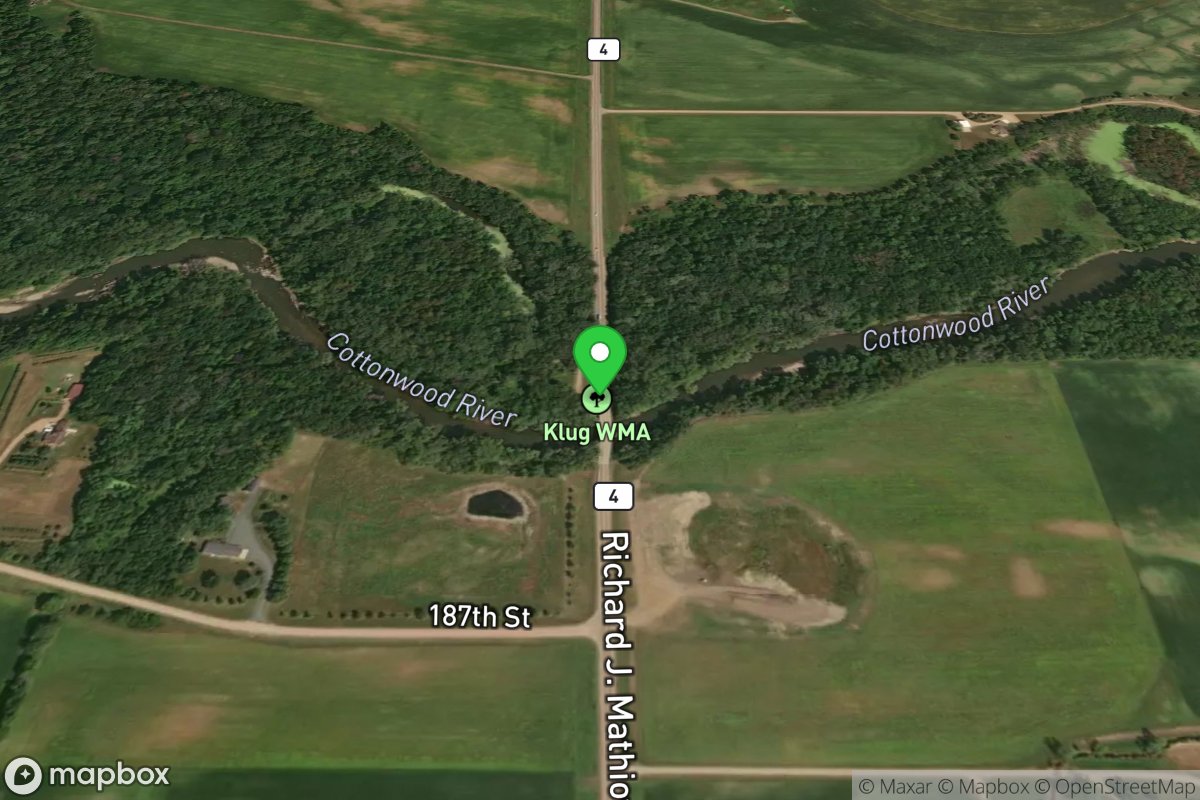 Cottonwood River, Hwy 4 State Water Access Site