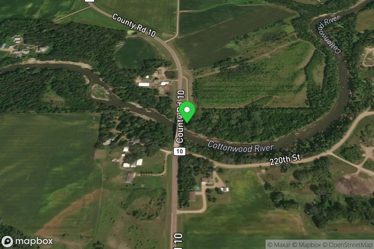 Cottonwood River, Co Rd 10 State Water Access Site