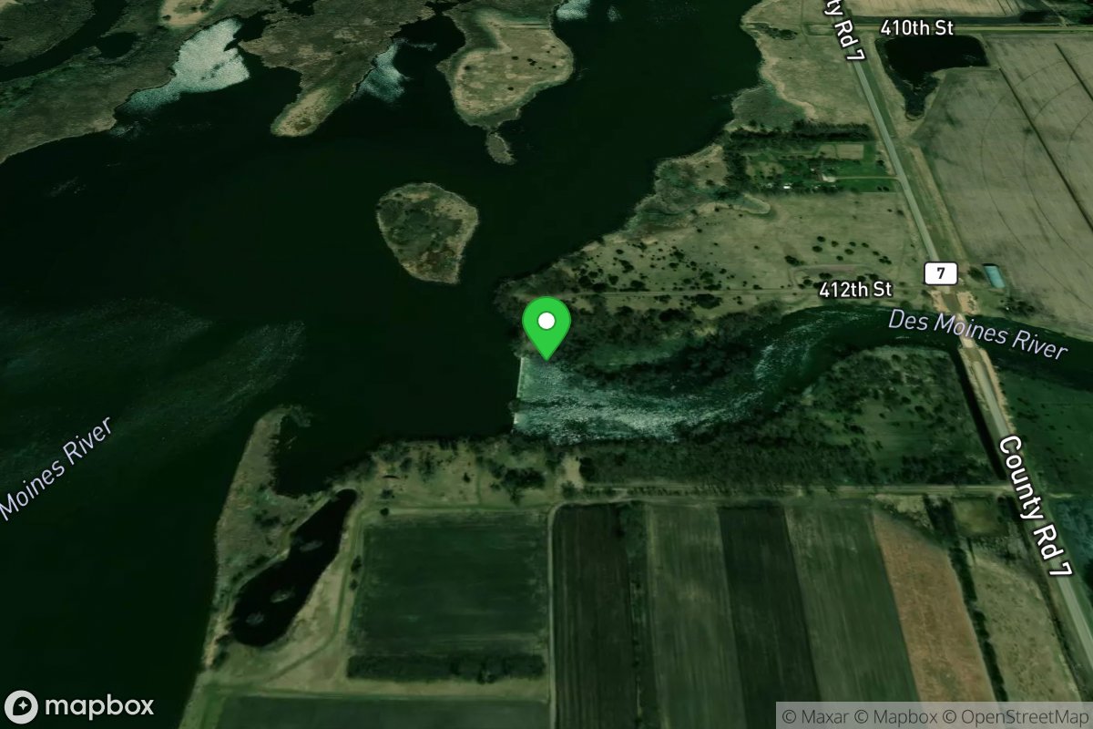 Des Moines River, Talc State Water Access Site