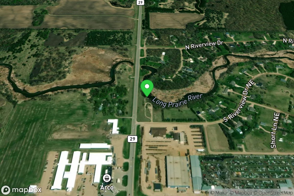 Long Prairie River, Hwy 29 State Water Access Site