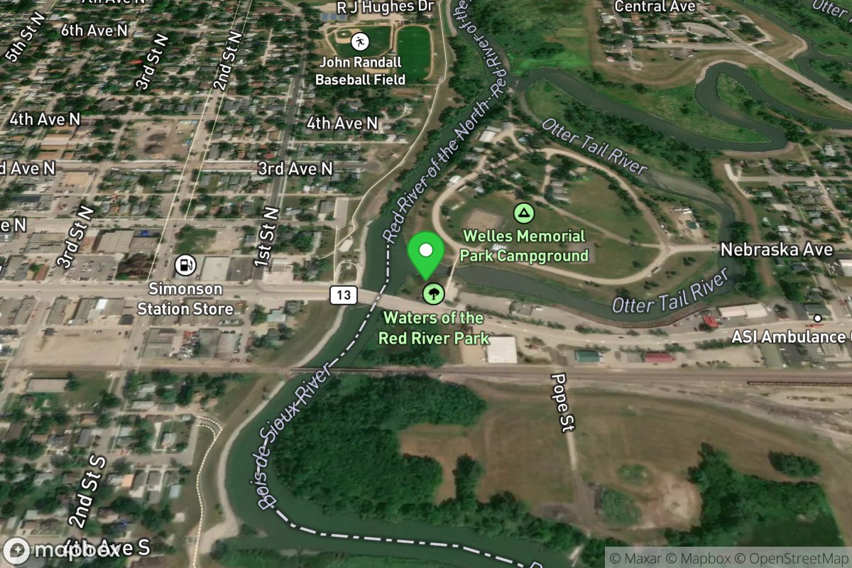 Otter Tail River, Welles Park State Water Access *