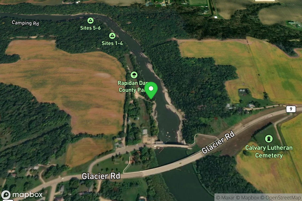 Blue Earth River, Rapidan Dam State Water Access