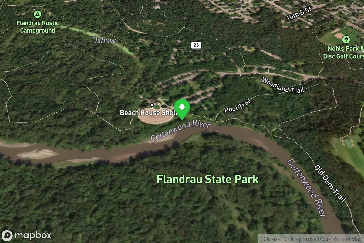 Cottonwood River, Flandrau State Park Access