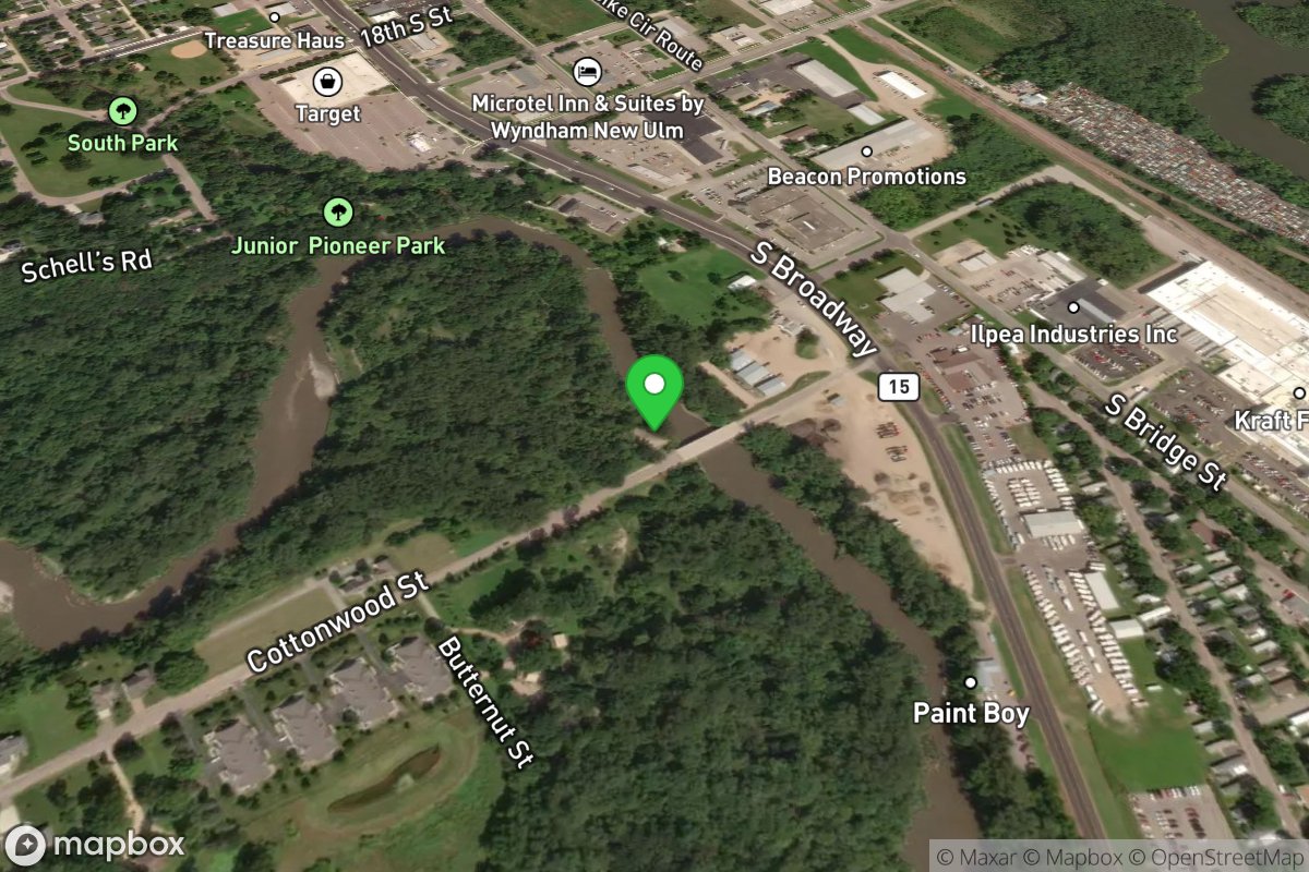 Cottonwood River, Cottonwood Street State Access