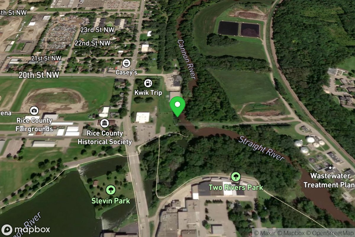 Cannon River, Two Rivers Access State Water Access