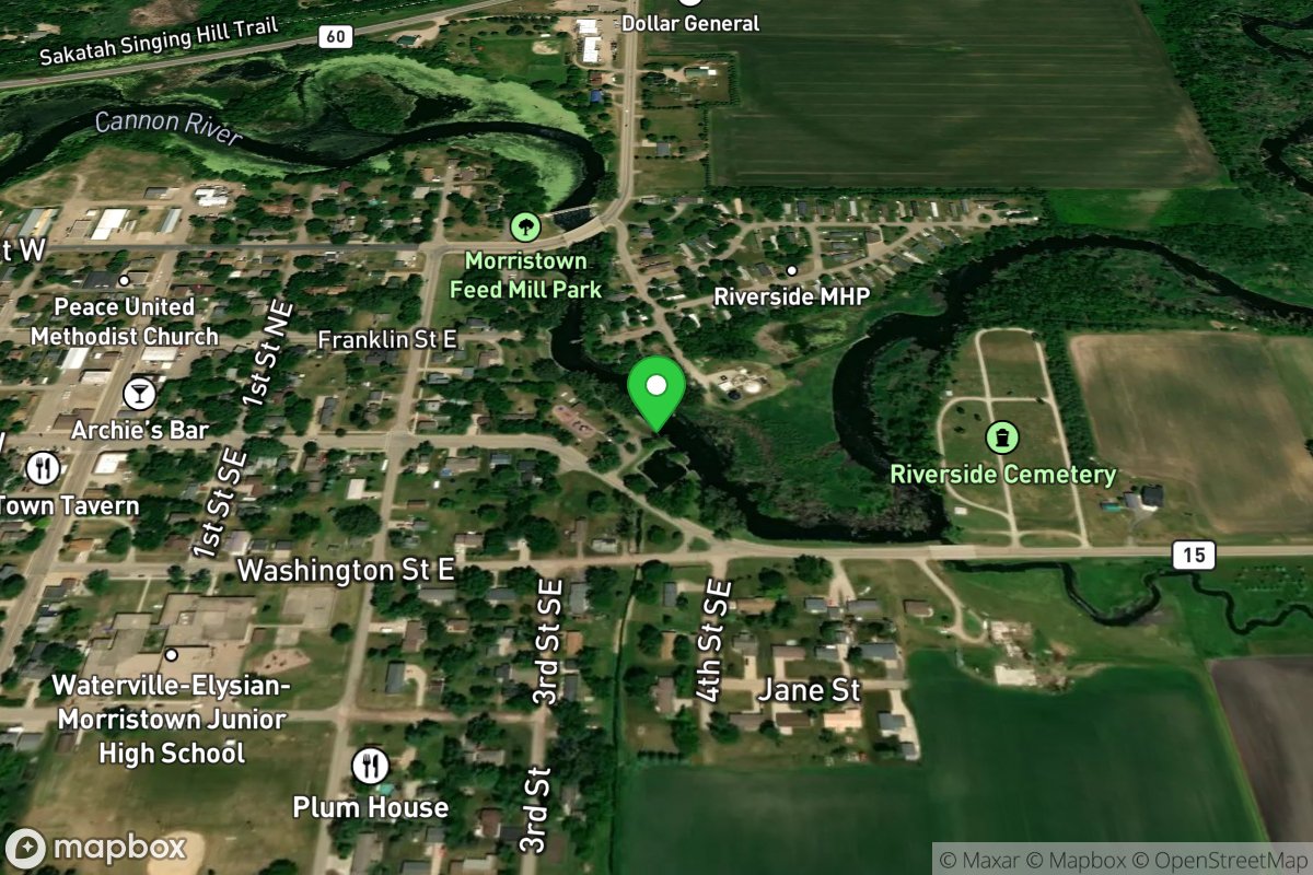 Cannon River, Morristown State Water Access Site