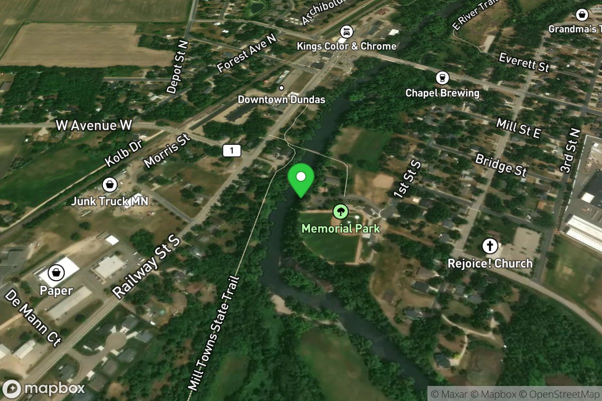 Cannon River, Dundas Access State Water Access