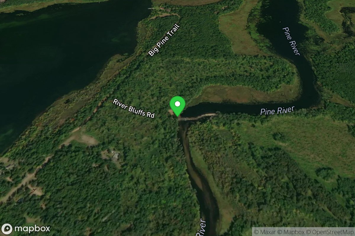 Pine River, Rock Dam State Water Access Site