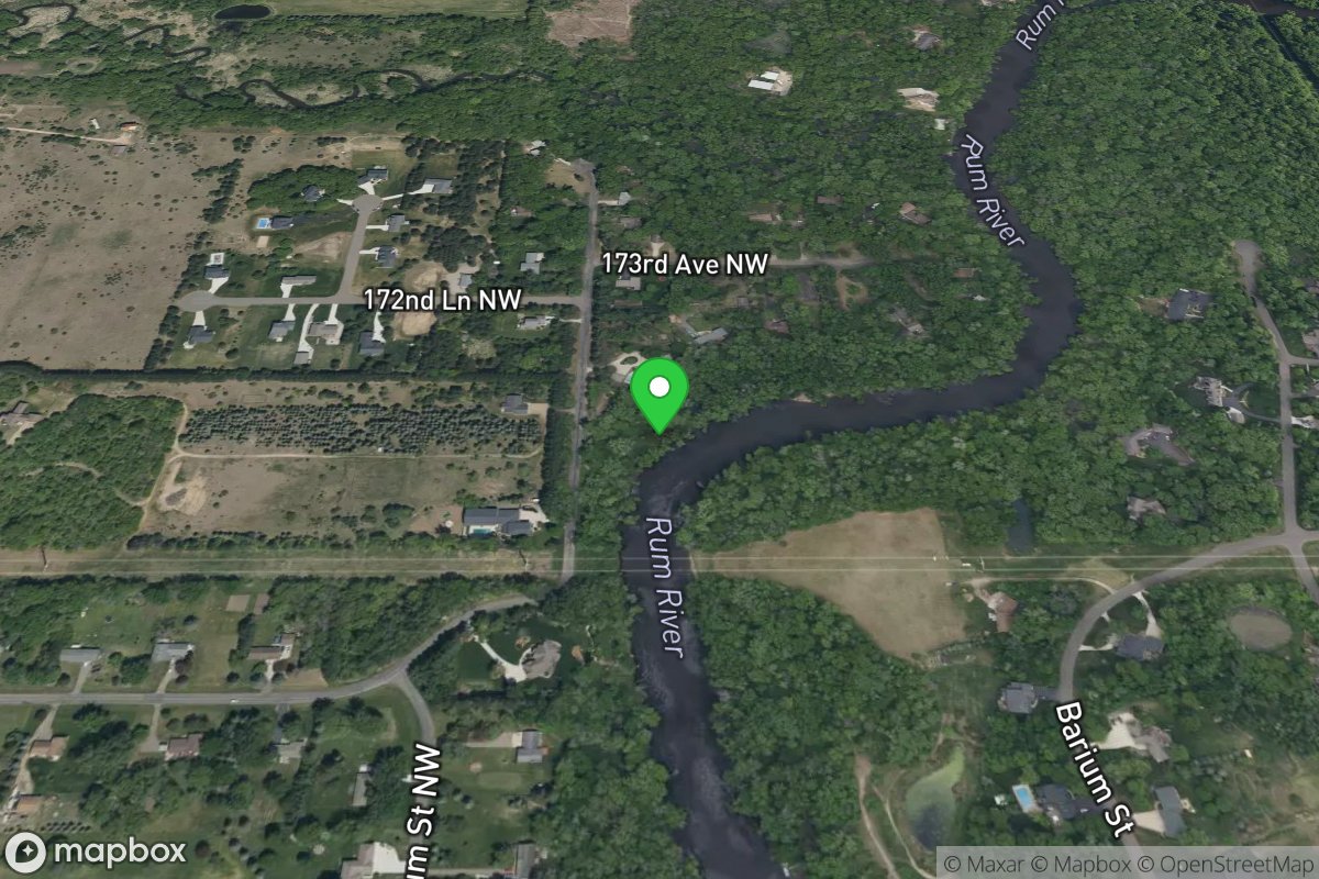 Rum River, Geranium State Water Access Site