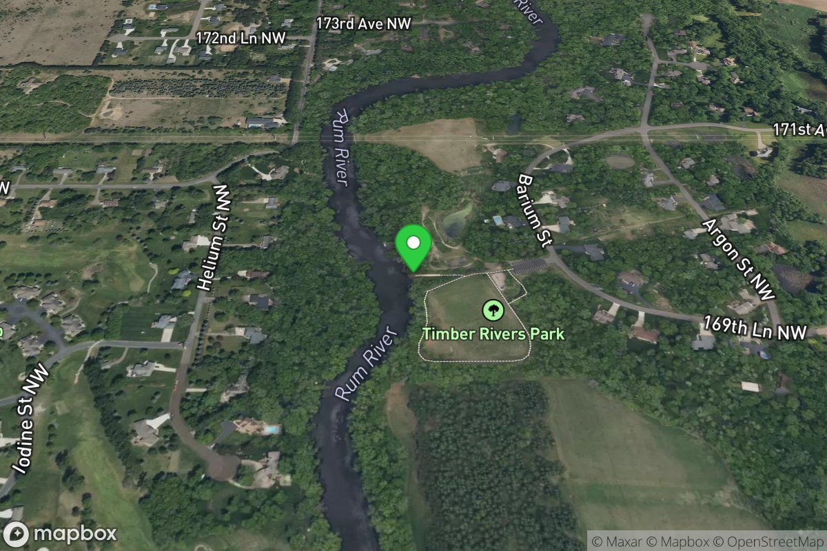 Rum River, Timber Rivers Park Water Access Site