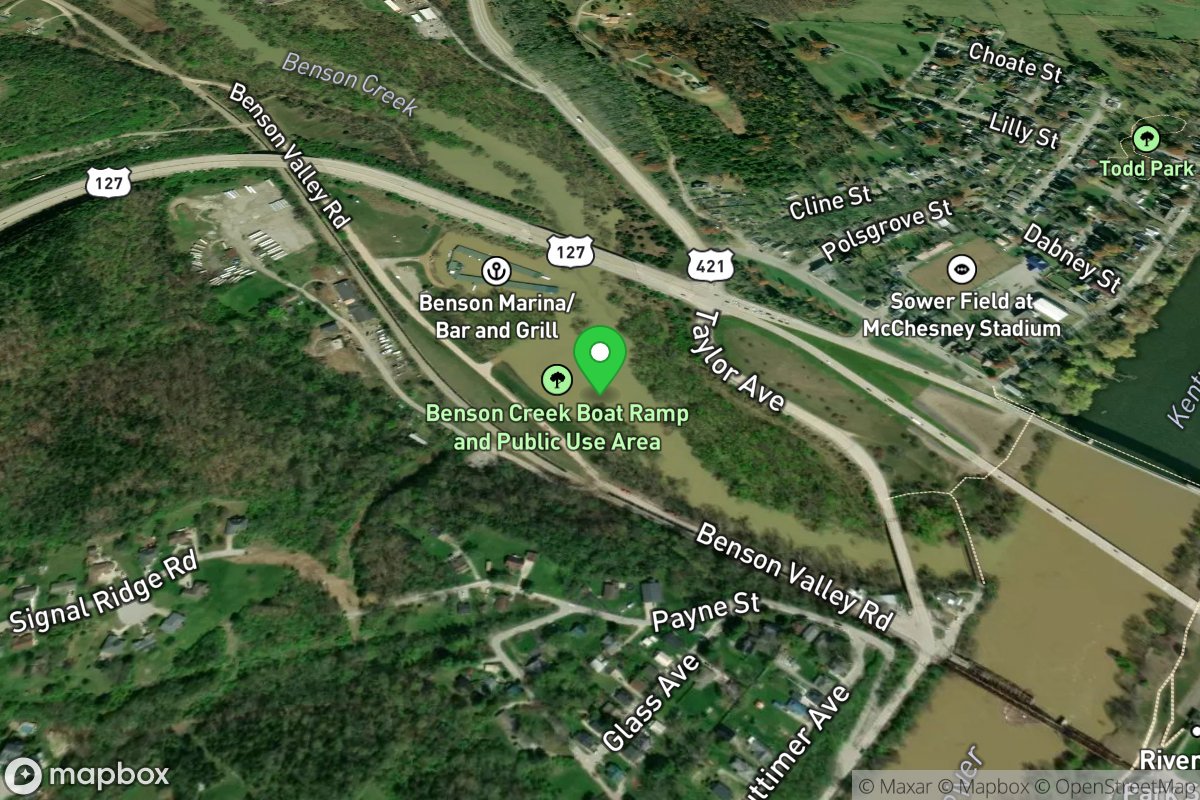 Benson Creek Boat Ramp