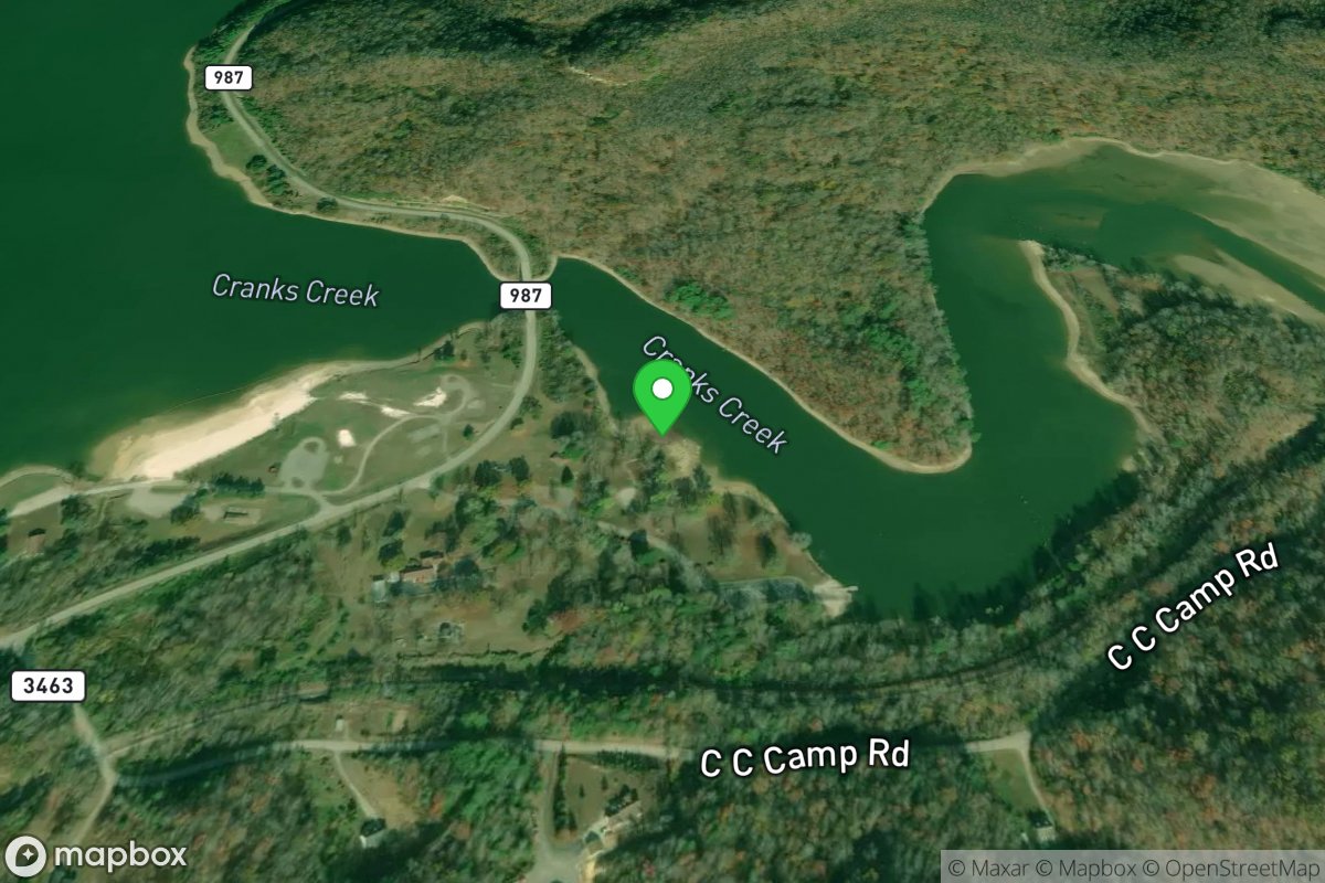 Martins Fork Lake Fishing Pier