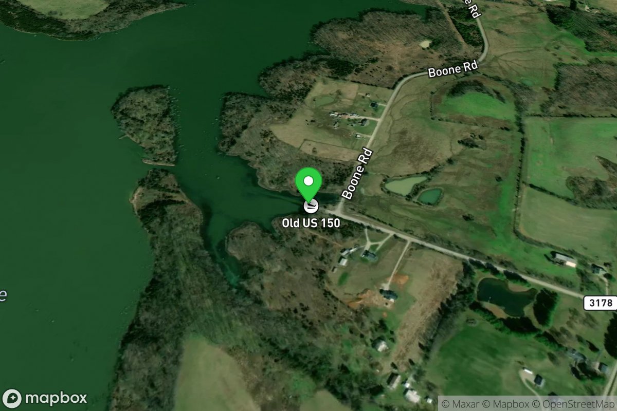 Cedar Creek Lake Carrydown