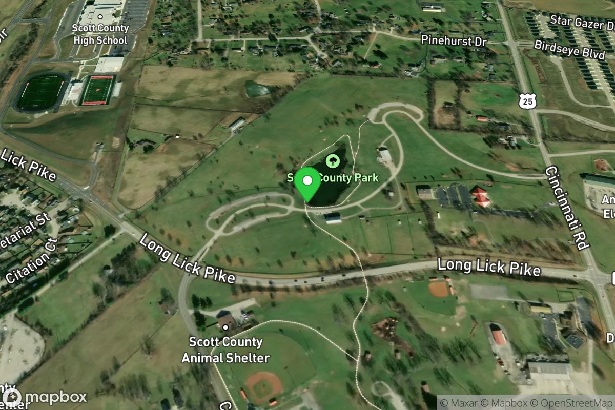 Scott County Park Lake