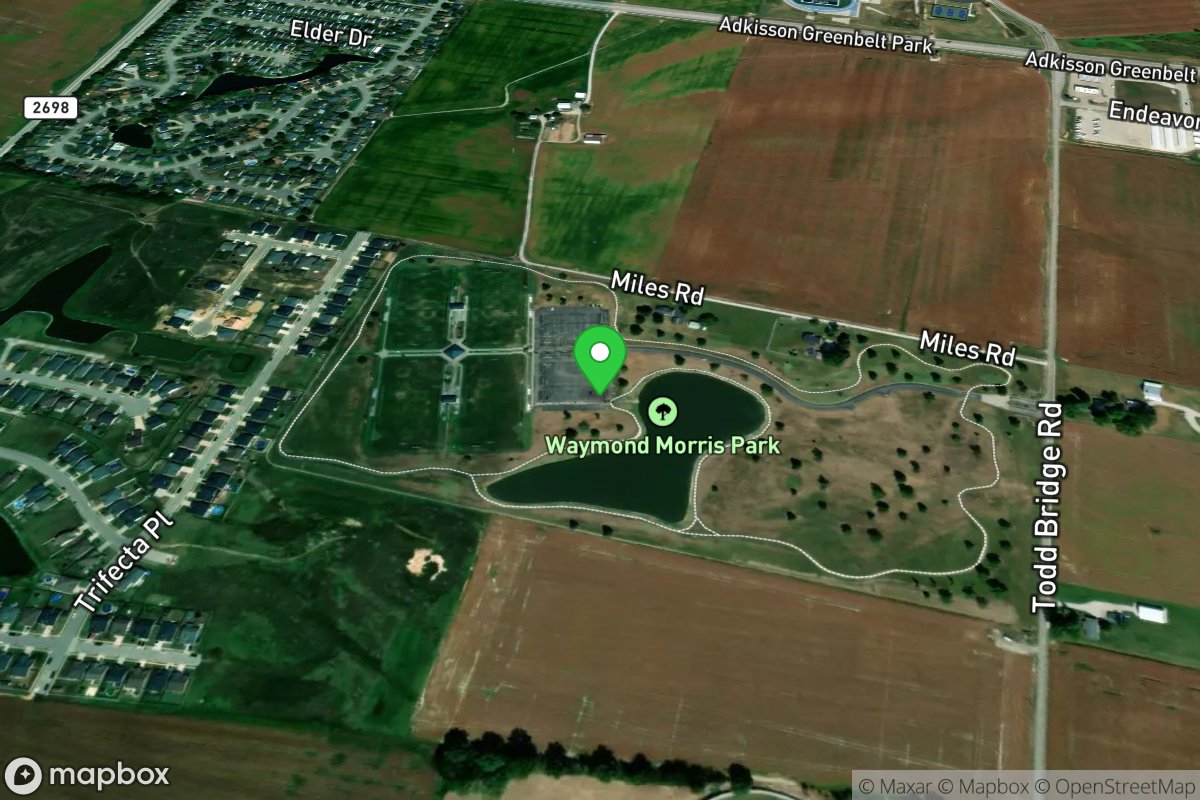 Waymond Morris Park Lake