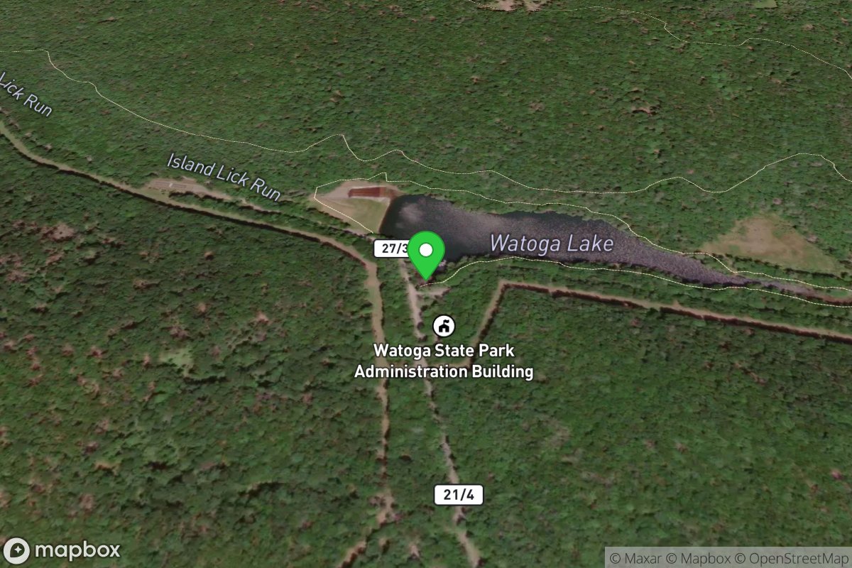 Watoga State Park Lake