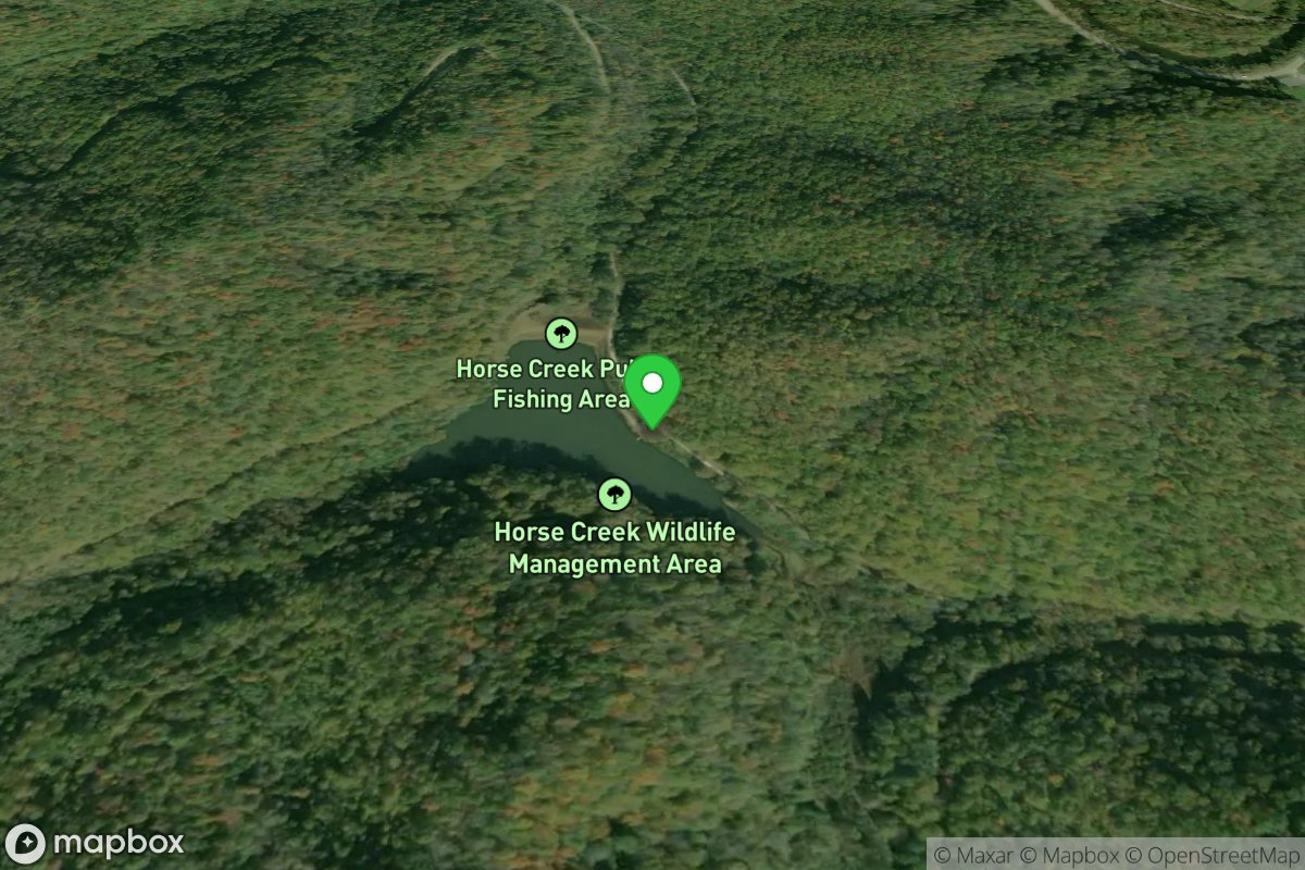 Horse Creek WMA Lake