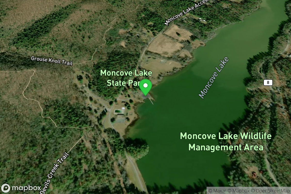 Moncove Lake State Park