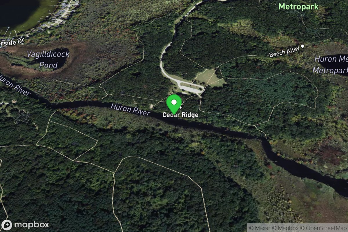 Cedar Ridge Picnic Area - Huron Meadows Metropark