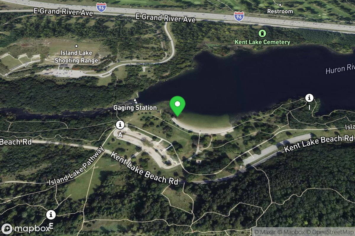 Kent Lake Beach - Island Lake State Recreation
