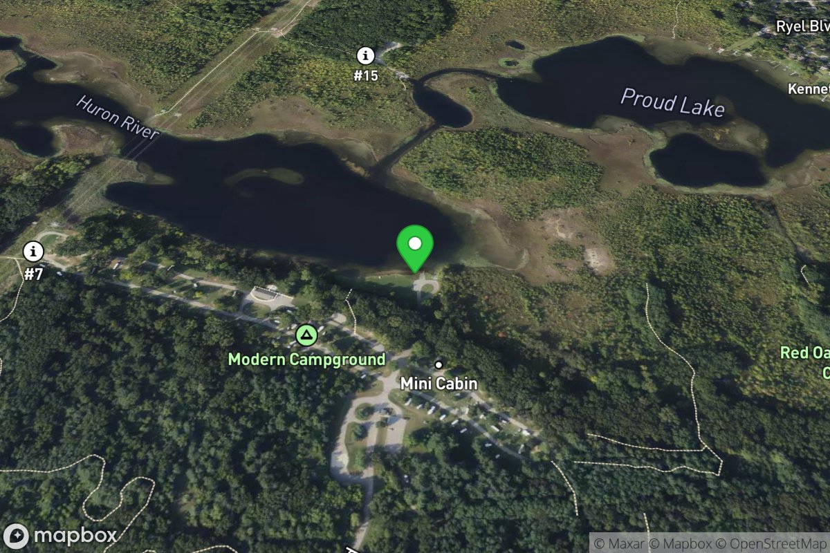 South Launch - Proud Lake State Recreation Area