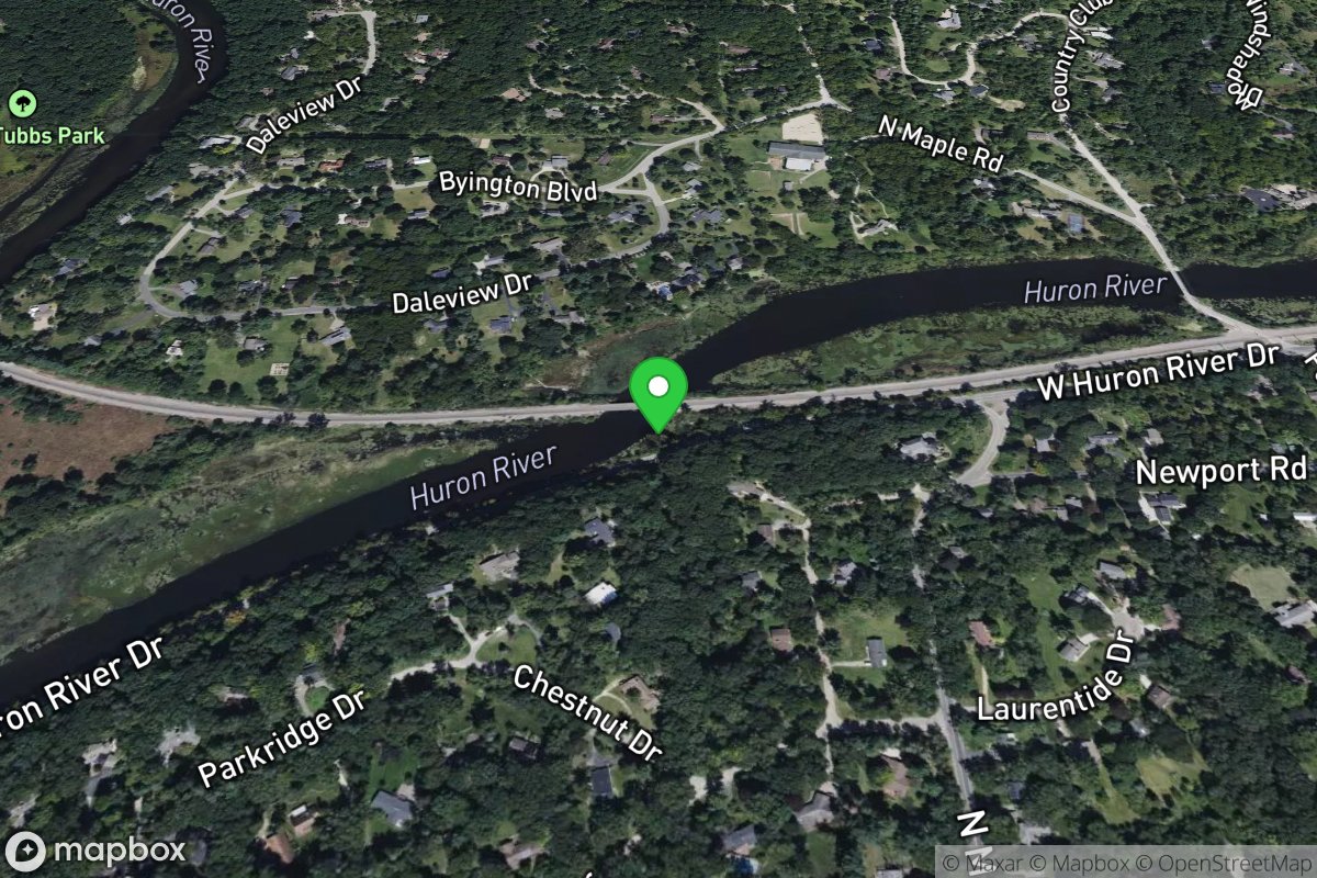 Huron River Drive Launch