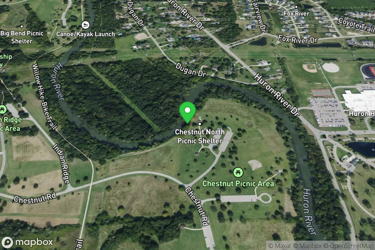 Chestnut Picnic Area - Willow Metropark