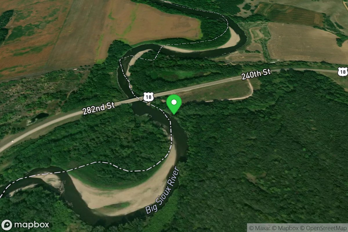 Big Sioux Wildlife Area - Highway 18 Bridge