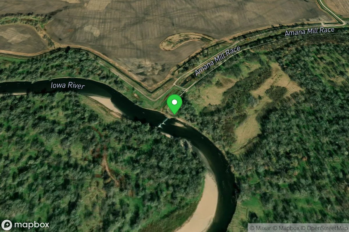 Amana Colonies Water Diversion Dam