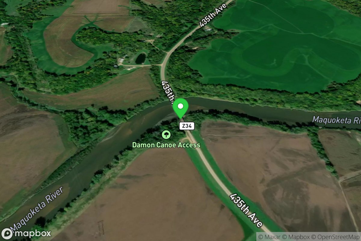 Damon Bridge Canoe Access