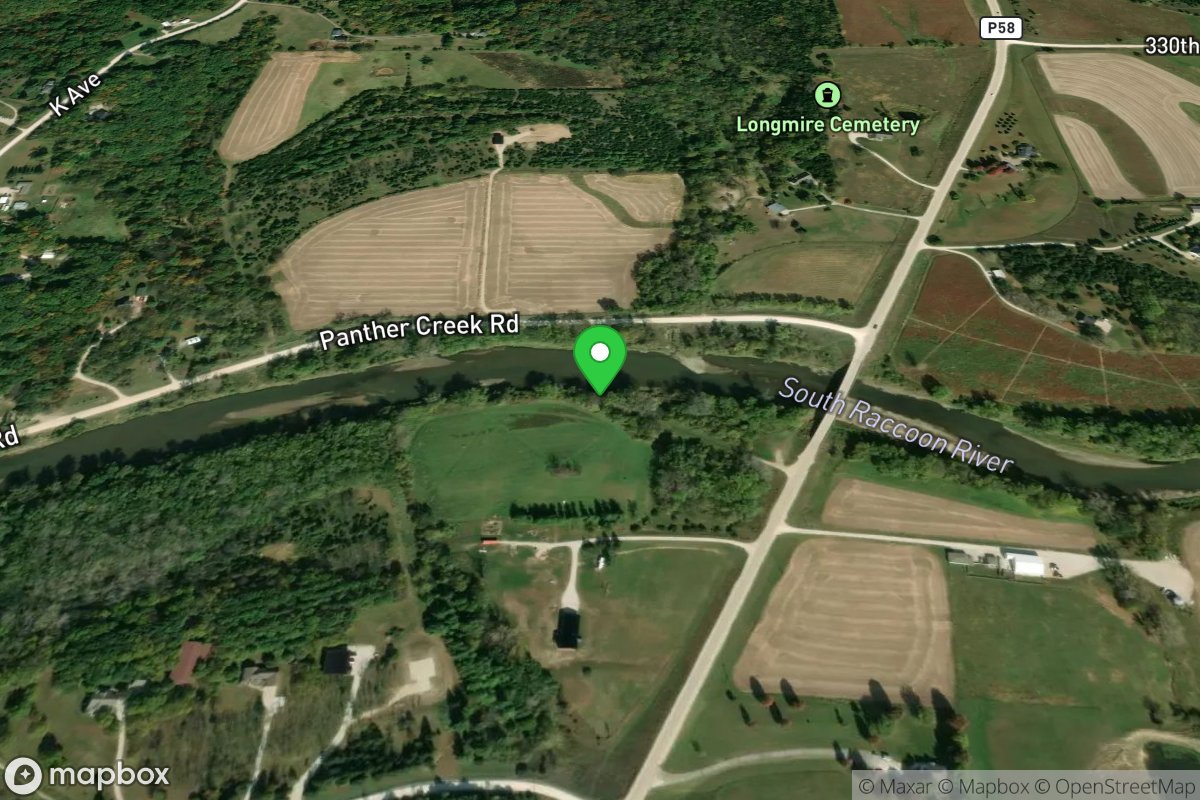 Earlham Bridge Access (South Raccoon)