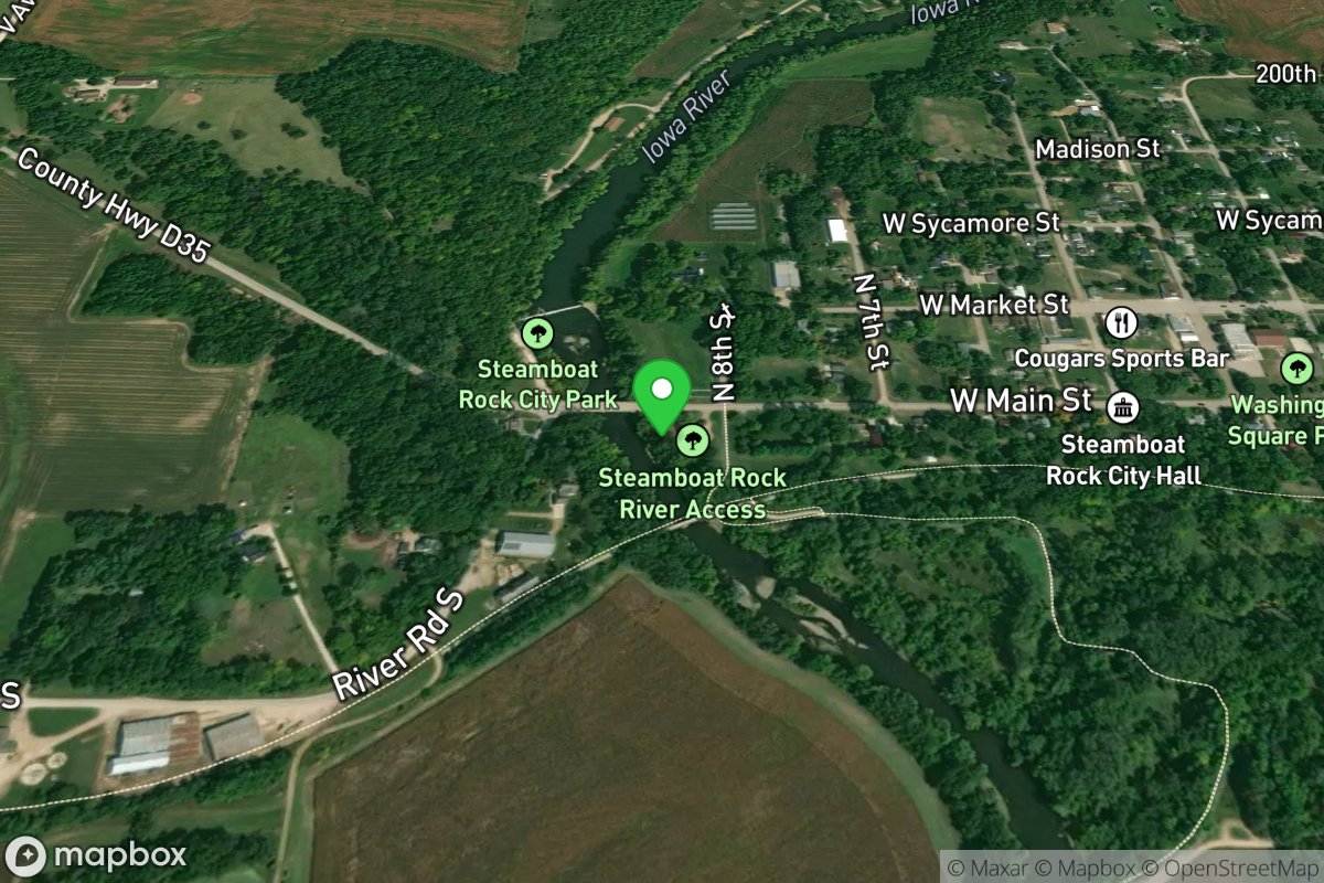 Steamboat Rock Launch