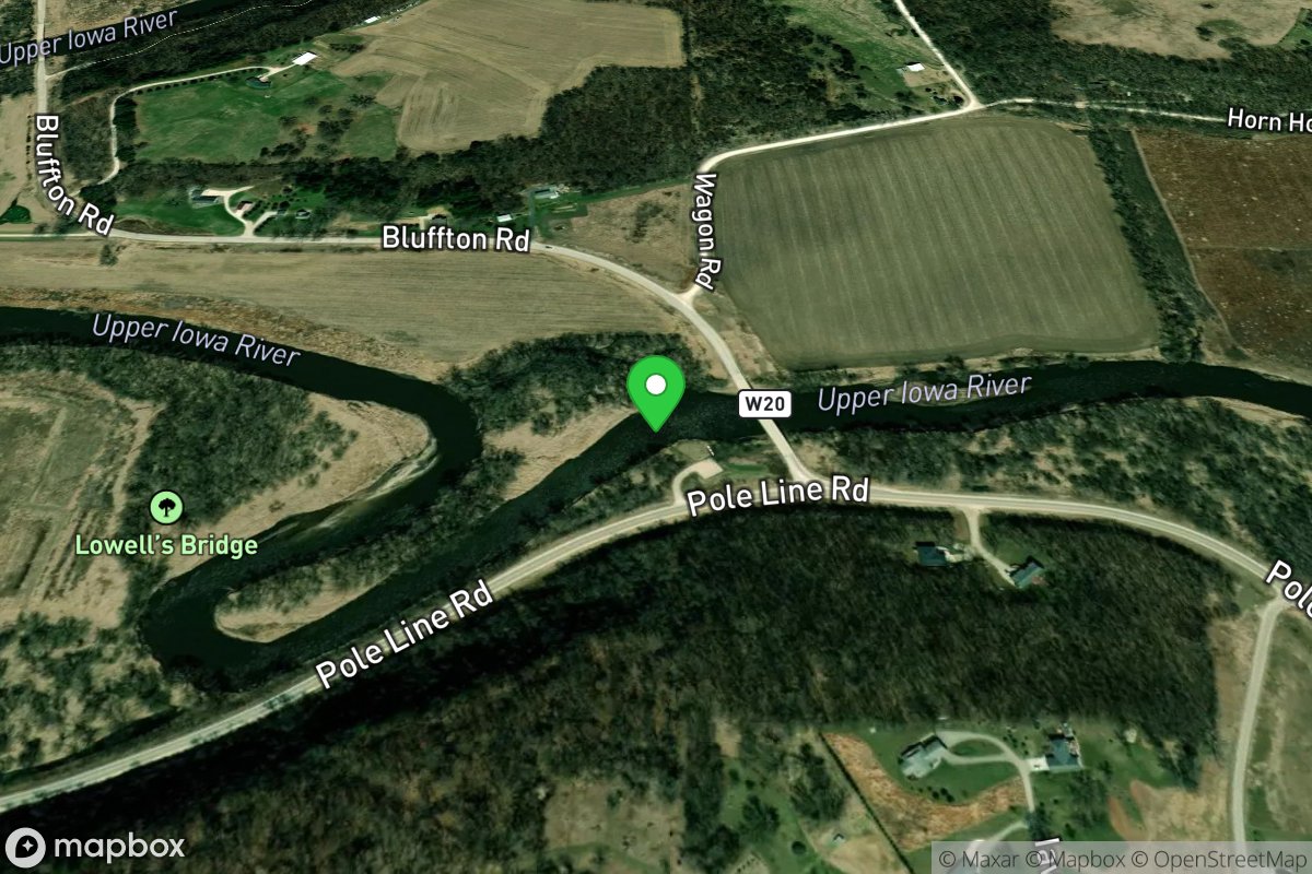 Upper Iowa River - Lowell'S Bridge