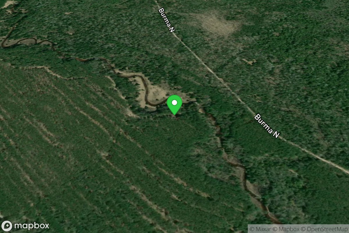 Dispersed Campsites below Rock Rapids