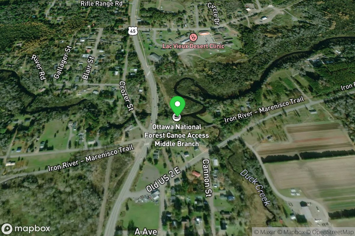 Watersmeet Canoe Landing