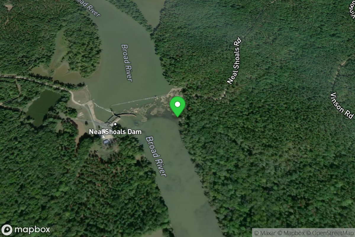 Neal Shoals Dam Canoe Access