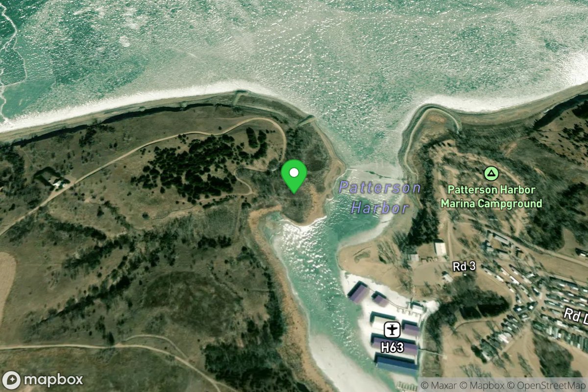 Patterson Harbor - sand ramp