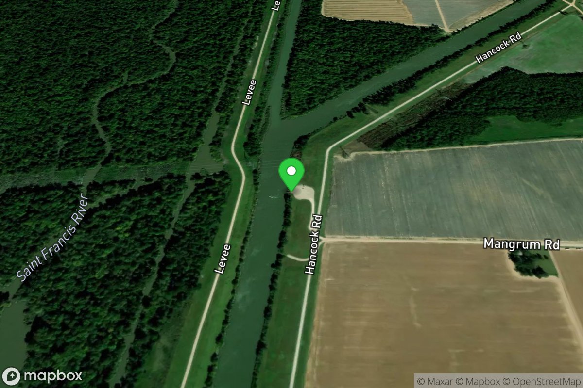 St. Francis Sunken Lands Cockleburr Slough Access