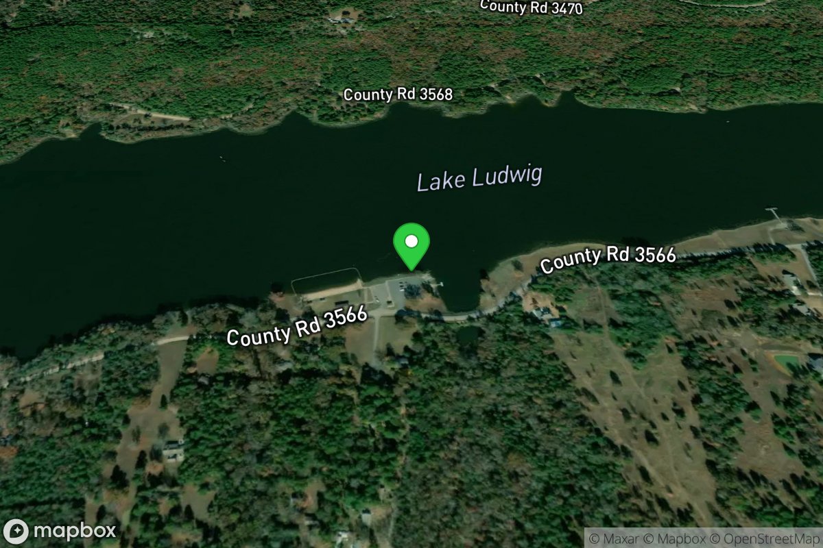 Lake Ludwig gravel ramp