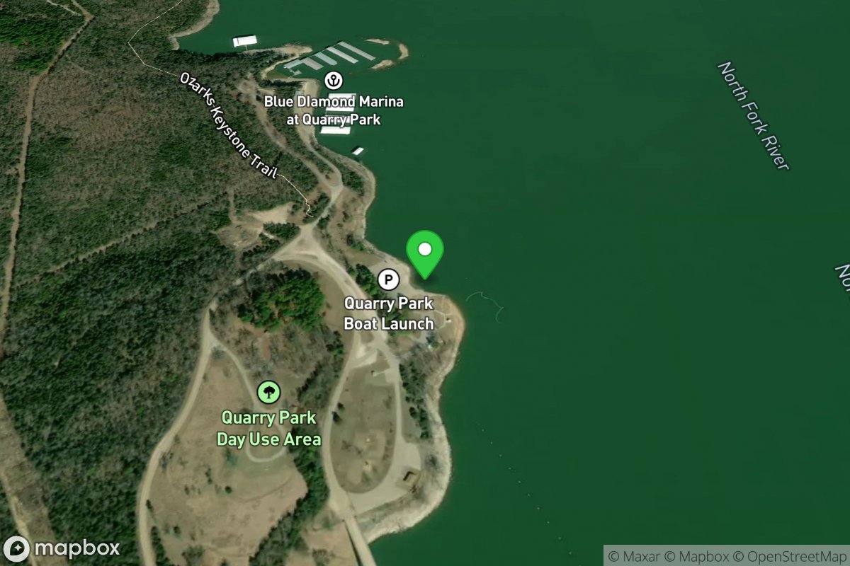 Norfork Dam Boat Ramp