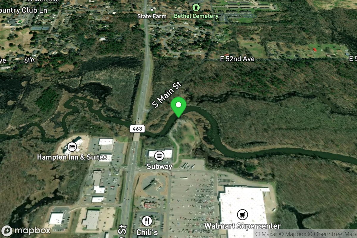 Dr. Curtis Merrell / Bayou Bartholomew Access