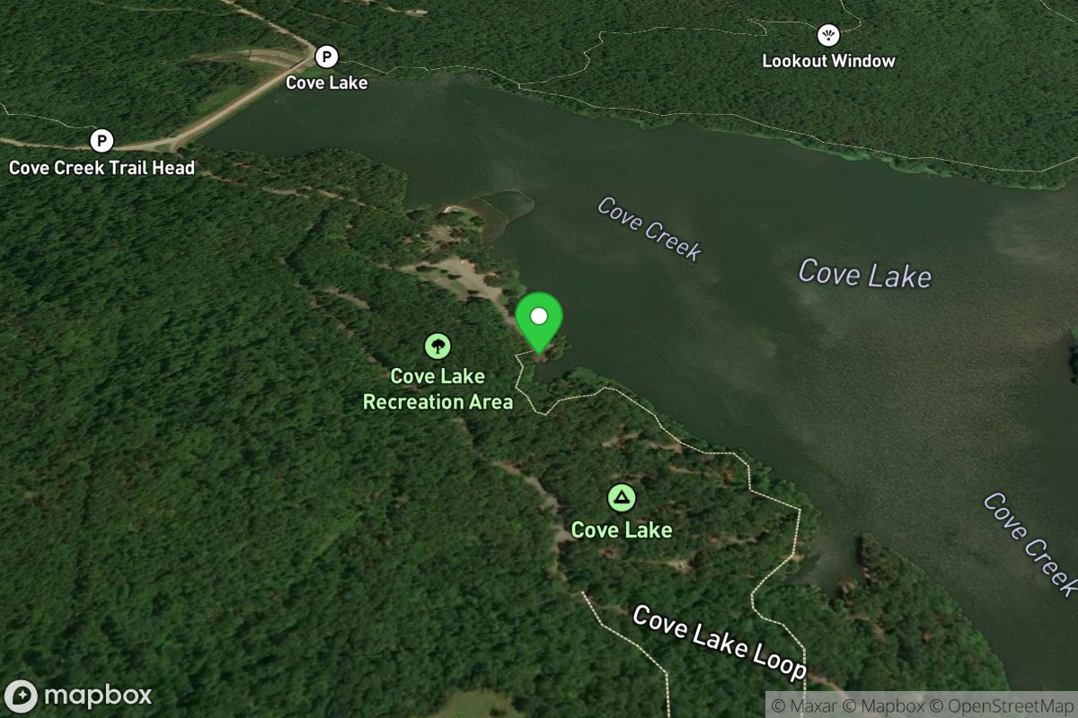 Cove Lake Boating Access