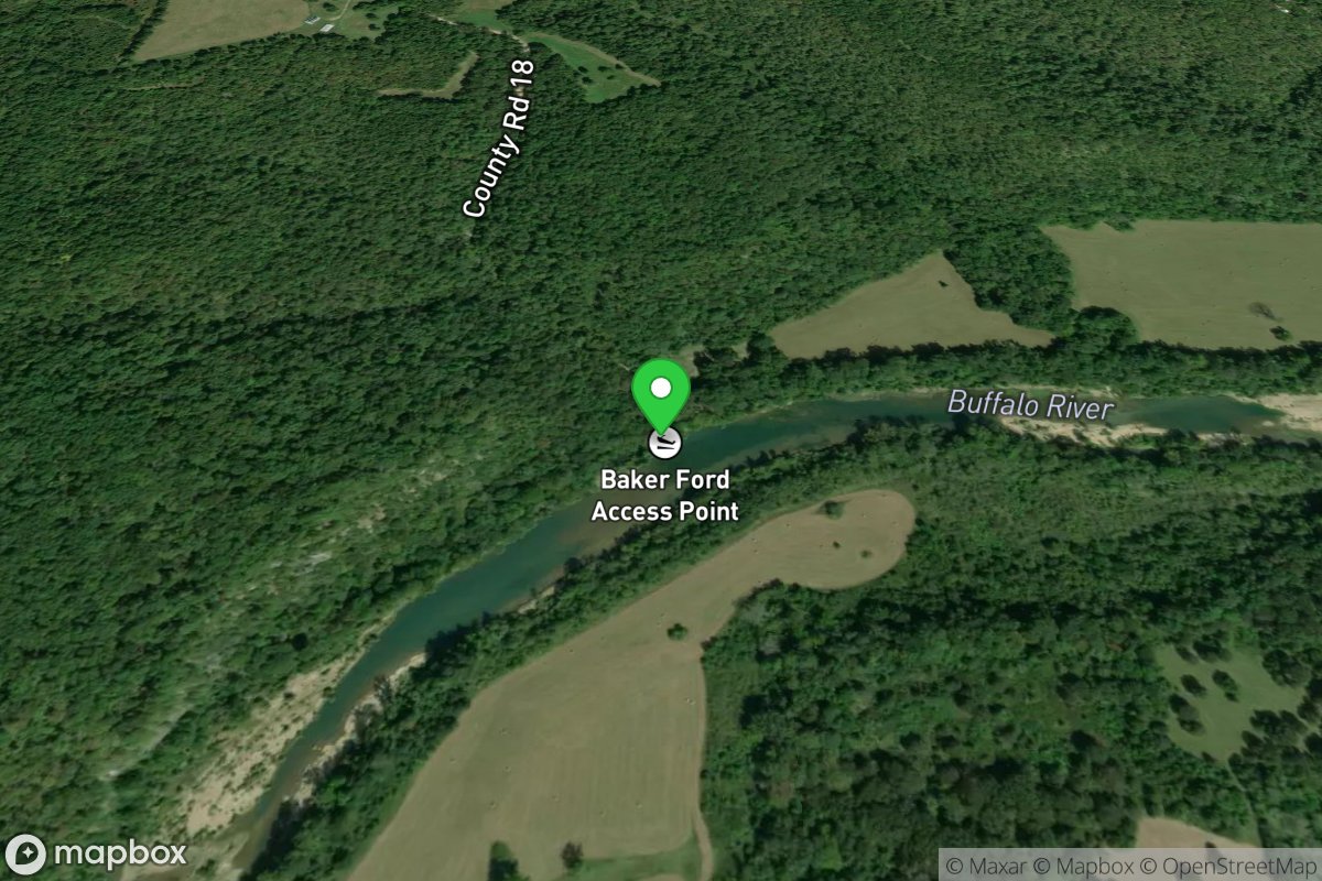 Baker Ford Access Buffalo River
