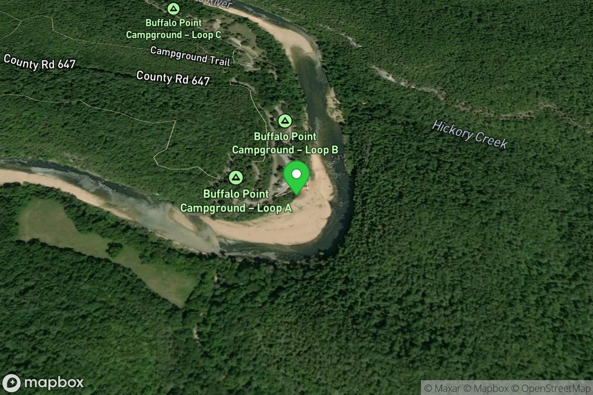 Buffalo Point Access Buffalo River