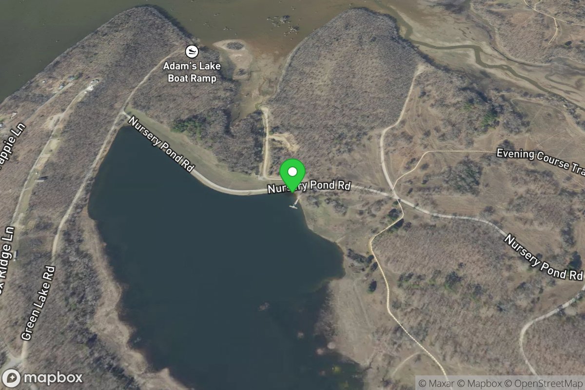 Nursery Pond Access (AGFC ONLY Restricted USE)