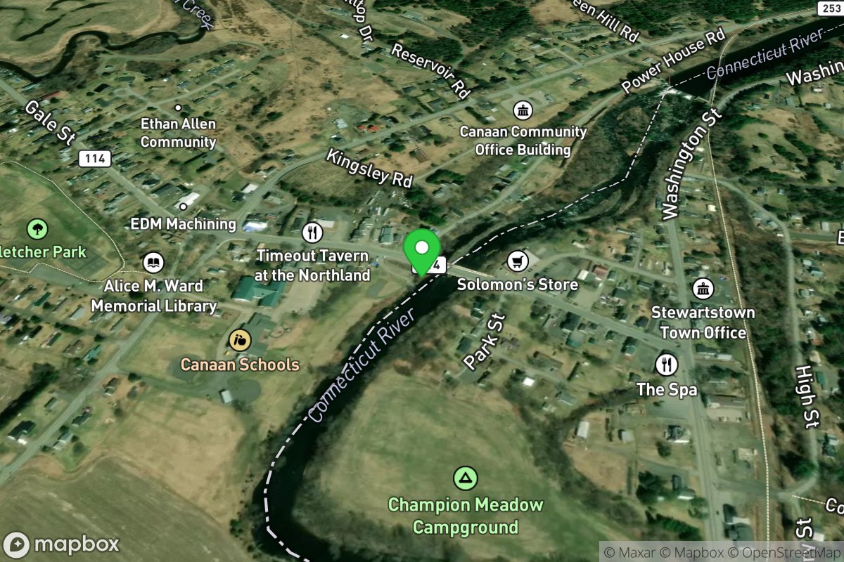 Beecher Falls Landing