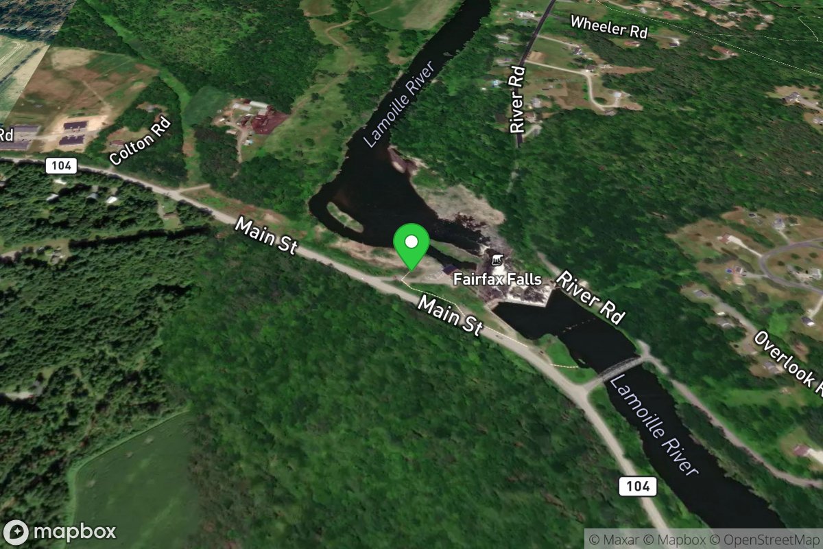 Fairfax Falls Portage Put-in