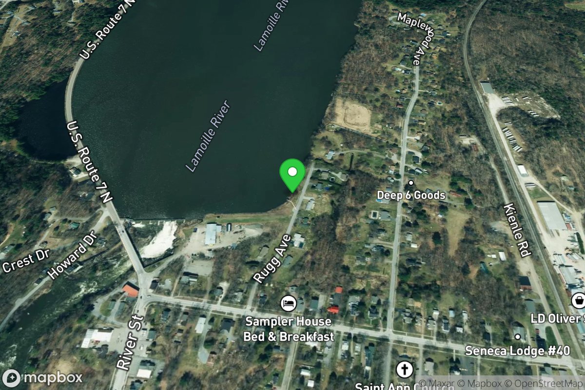 Clark Falls Portage Takeout