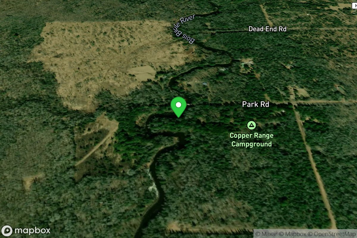 Copper Range Campground Canoe Launch