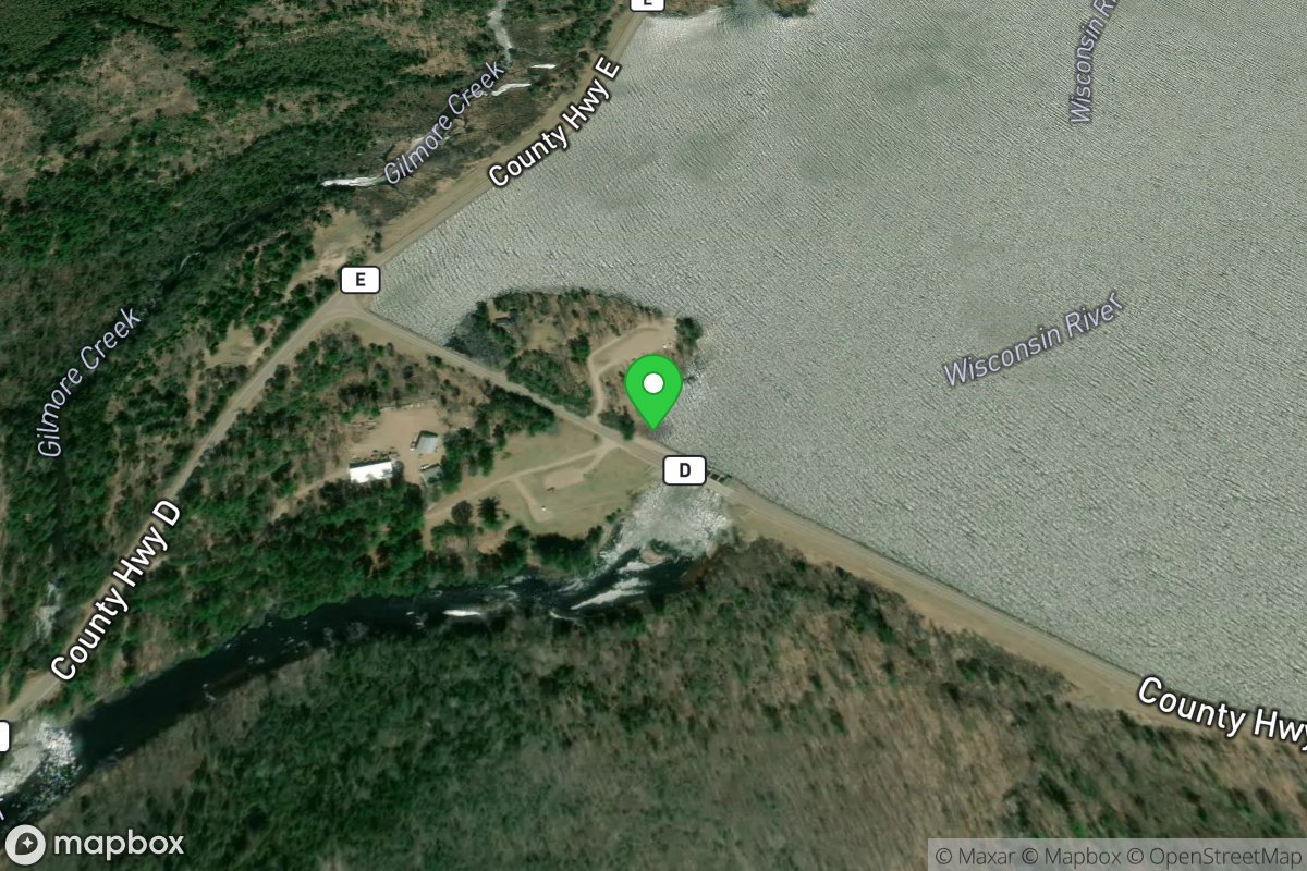 Rainbow Flowage - Dam Access